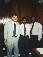 DevPar consultant with 2 Ghanaian consultants