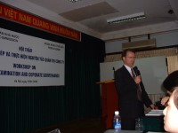 DevPar consultant makes presentation at Corporate Governance workshop in Vietnam